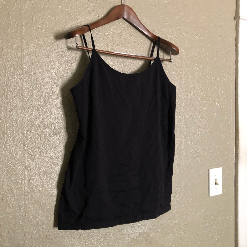 Essential black cami - Plus 3XL